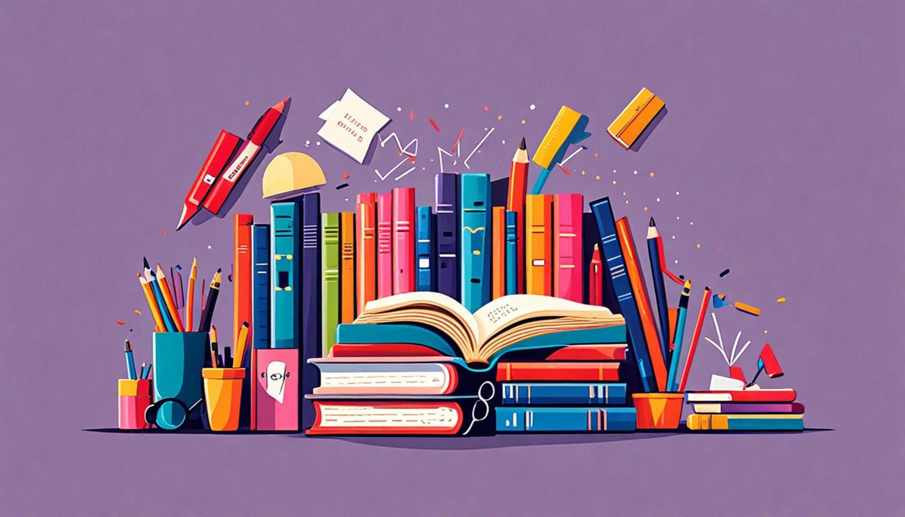 Minimalist Tips Organize Books  Study Materials Efficiently