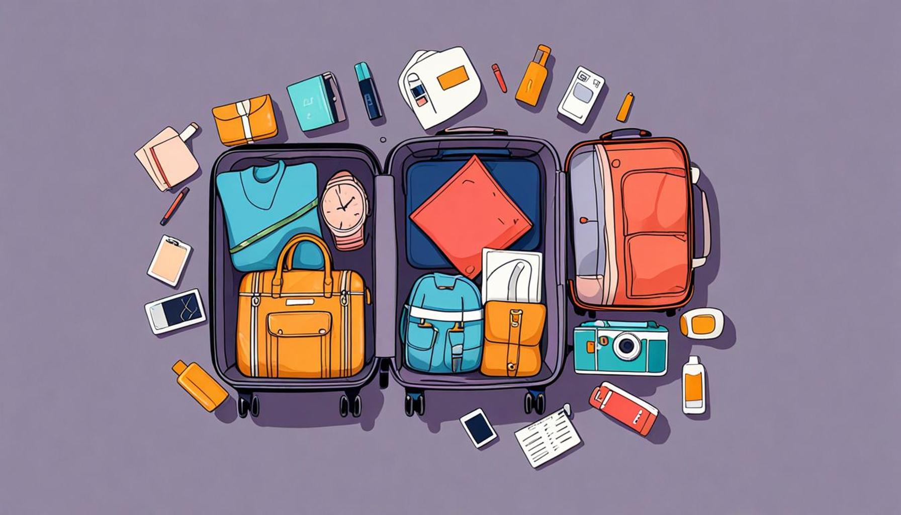 Minimalist Packing Plan Light Luggage for Short Trips Easily